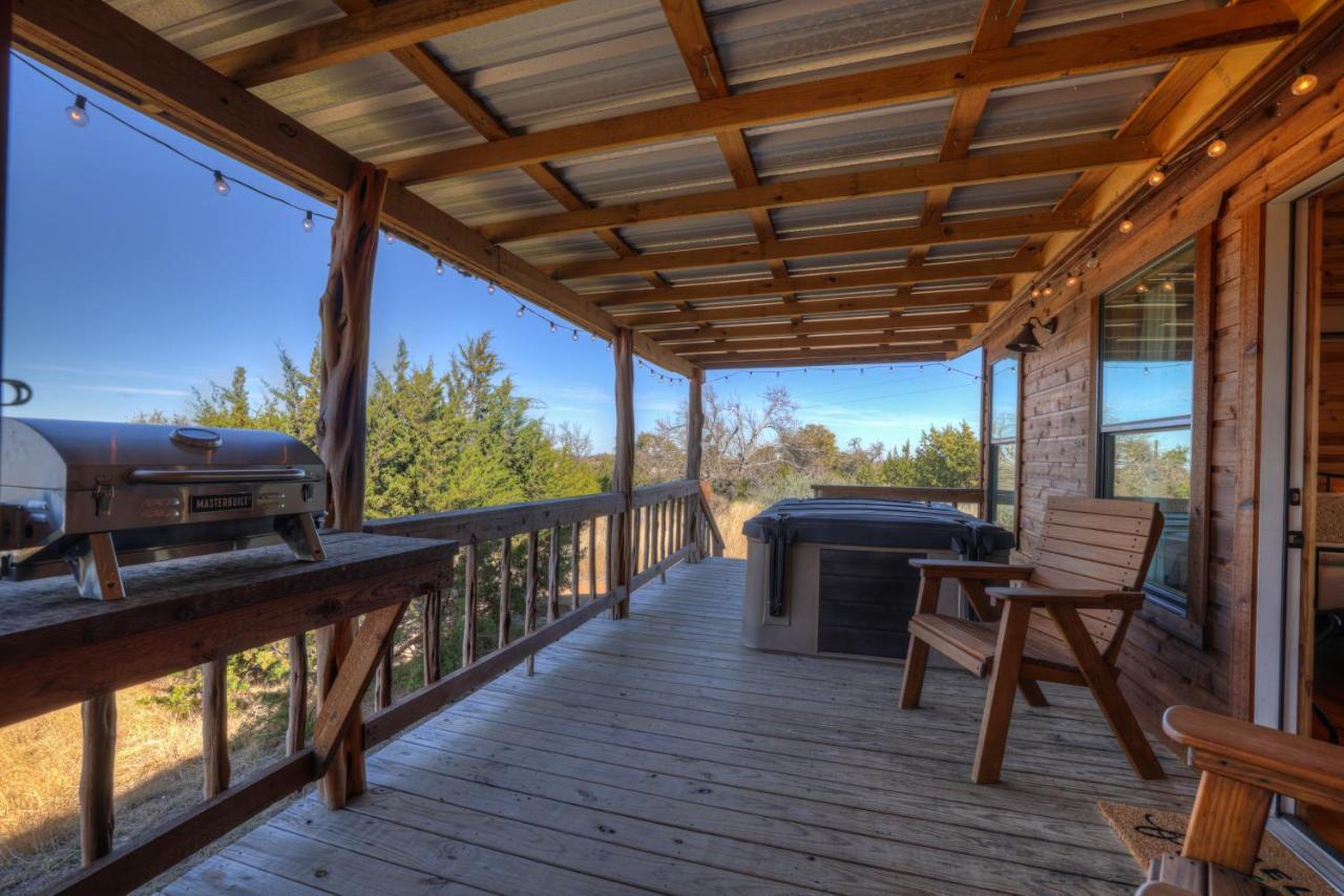 Rocky Ridge Cedar Cabin With Hot Tub & Amazing Views Crabapple Exteriér fotografie
